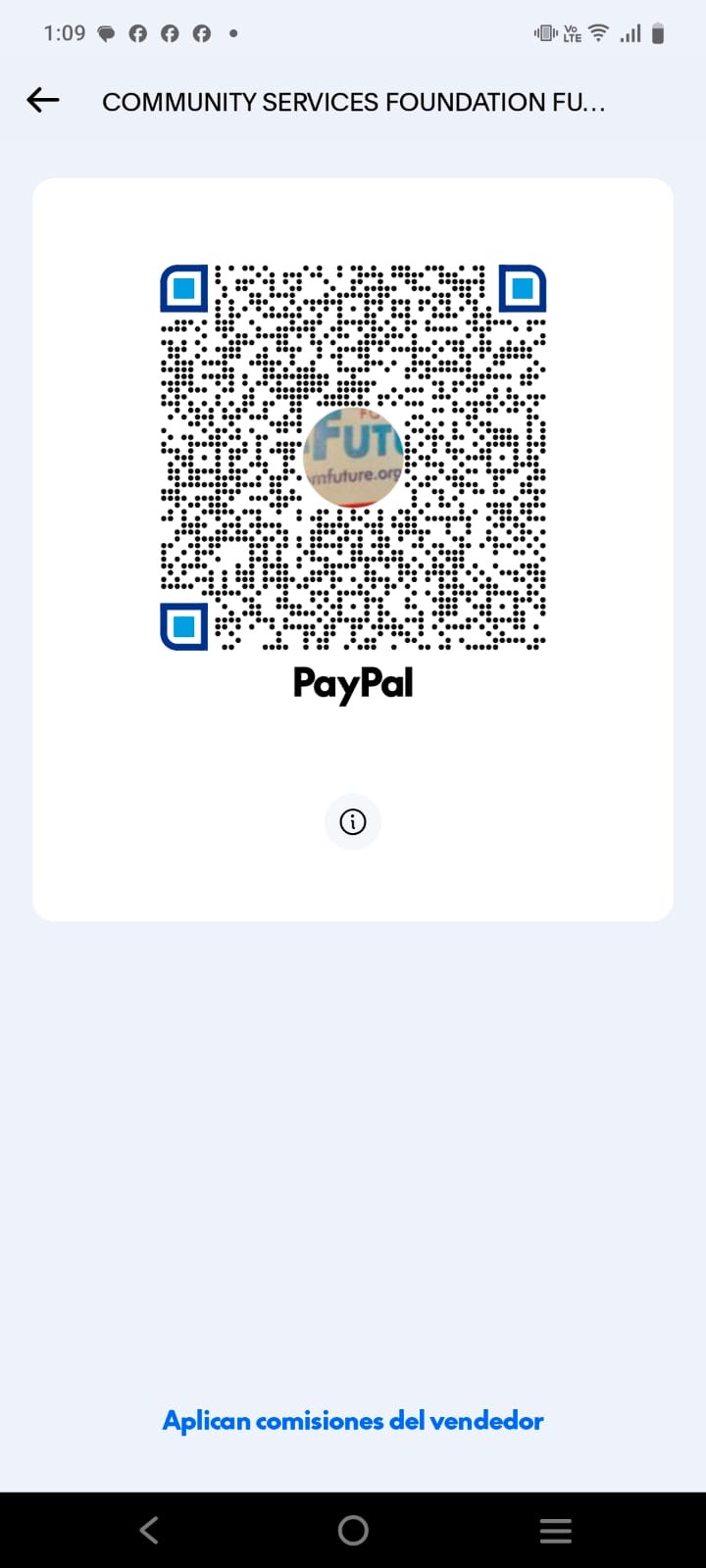 QR PayPal
